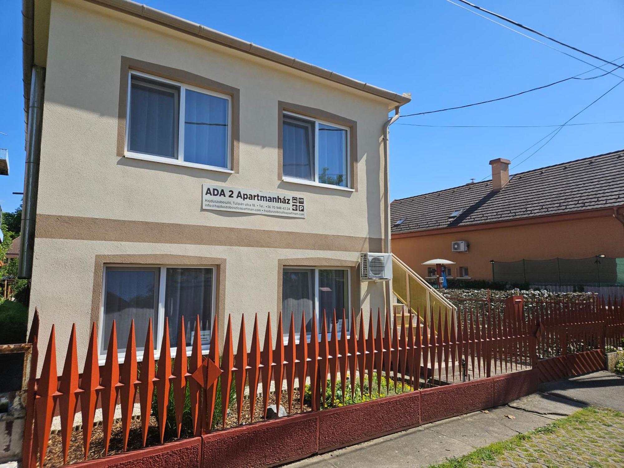 Ada 2 Apartmanhaz Hajdúszoboszló Екстериор снимка